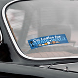 Cat Ladies for Harris Bumper Sticker