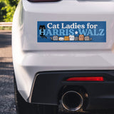 Cat Ladies for Harris Bumper Sticker