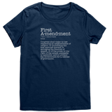 First_Amendment_Womenss_T-Shirt_New_Navy_Mockup.png