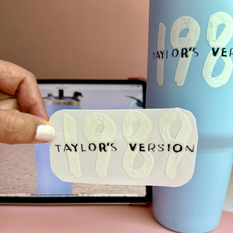 1989 Taylor’s Version UV DTF Sticker