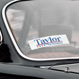 Taylor for President Bumper Sticker