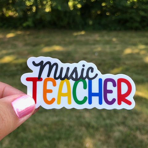 Music Teacher Sticker