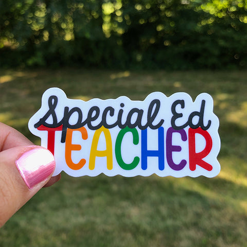 Special Education Teacher Sticker